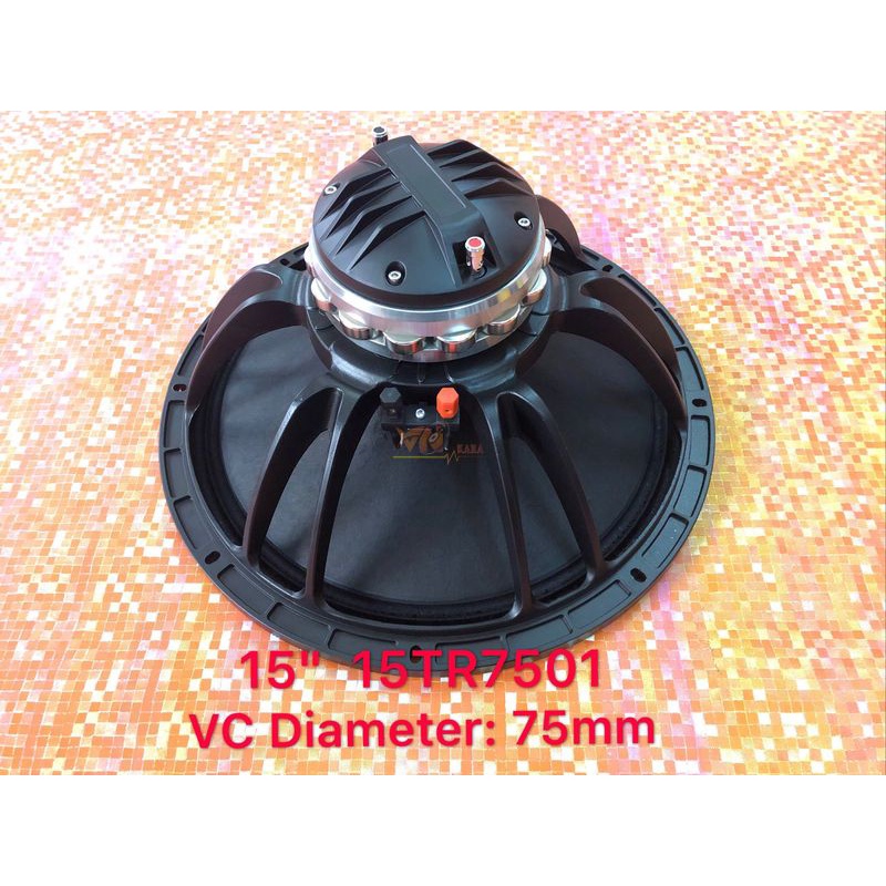 Củ loa bass đồng trục 4 tấc cao cấp, kèm loa treble neobi 750 cao cấp, nhập khẩu cao cấp - 2 cái 15TR7501