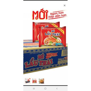 Mì gói lẩu thái 30 gói, gói 81g