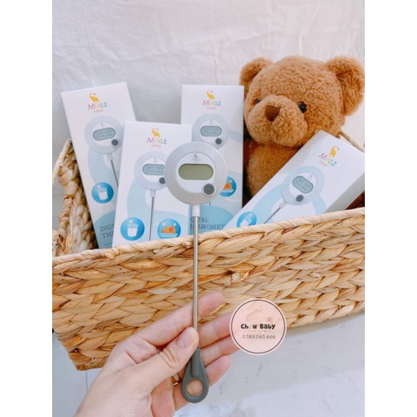 Nhiệt kế đo sữa Moazbebe
