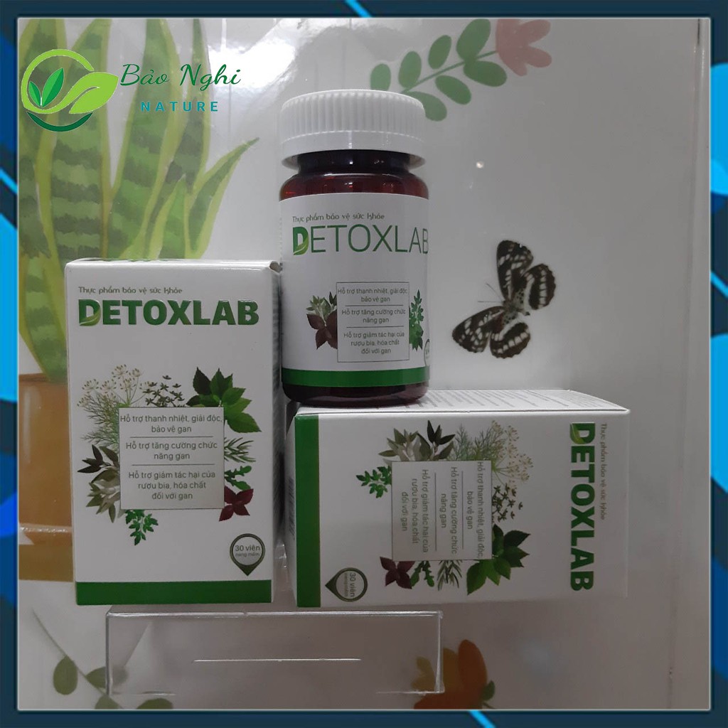[COMBO 3 HỘP] VIÊN UỐNG DETOXLAB - Hỗ Trợ Diệt Ký Sinh Trùng Thanh Nhiệt Giải Độc Mát Gan - CHÍNH HÃNG HỘP 20 VIÊN | BigBuy360 - bigbuy360.vn