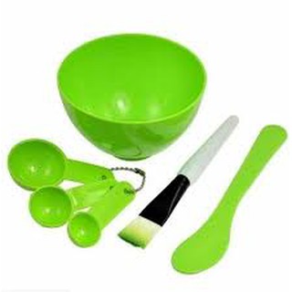 Bộ chén trộn đắp mặt nạ 4in1