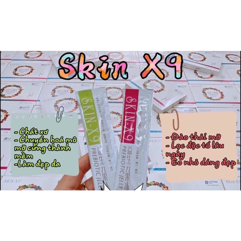 THẠCH GIẢM CÂN SKIN X9