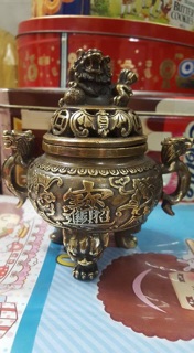LƯ ĐỐT TRẦM BẰNG ĐỒNG
