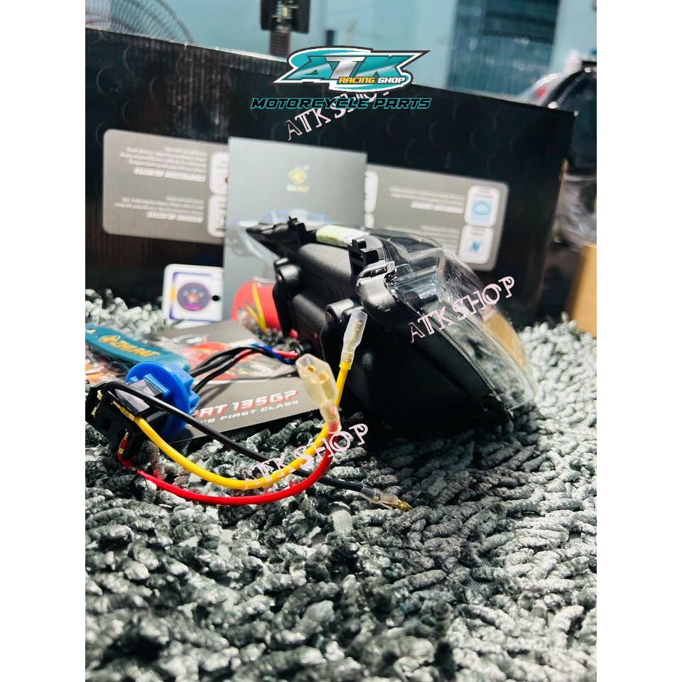 Choá đèn ZHIPAT dành cho xe exciter đời 2006 đến 2010 tặng mão chắn gió zhipat