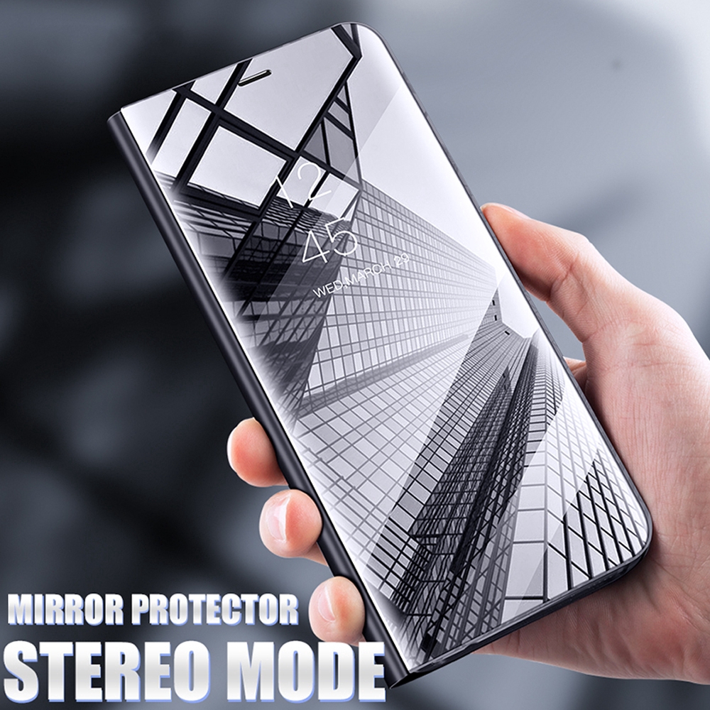 Ốp điện thoại nắp lật thông minh tráng gương cho VIVO V17 PRO S5 S1 PRO Y19 U10 Z1 PRO