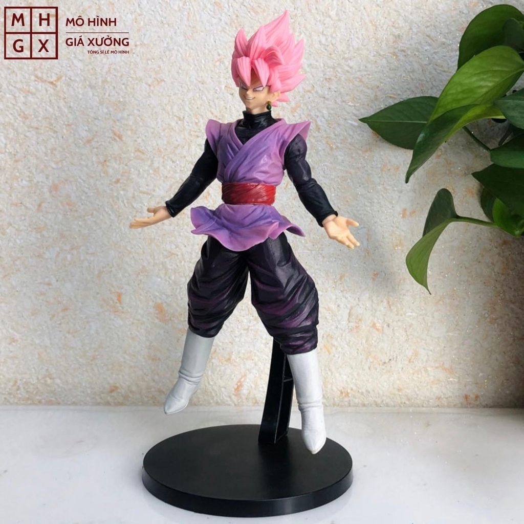 Mô hình Dragon Ball SonGoku Black super saiyan rose kiêu ngạo cao 25cm - figure mô hình 7 viên ngọc rông