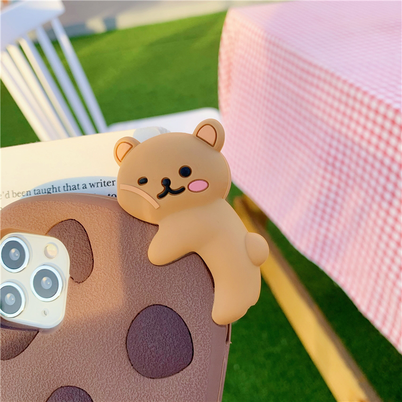 Ốp Điện Thoại Tpu Dẻo In Hình Gấu Hoạt Hình Cho Vivo Y17 Y11 Y12 Y15 V11 V11i V15 Pro S1 Y91c Y81 Y81i V7 Plus V9 Y85