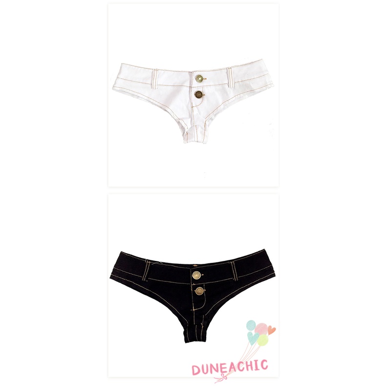 DUNEA Quần Đùi Denim Thời Trang Gợi Cảm Cho Nữ