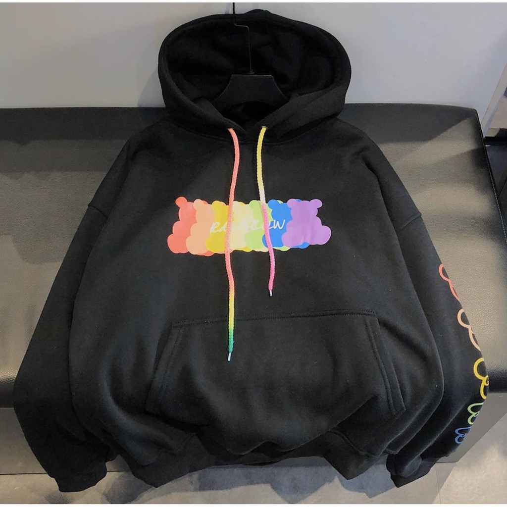 Áo Hoodie GUMMY BEAR unisex nam nữ 2 màu SV Plus - 29 full size M L XL