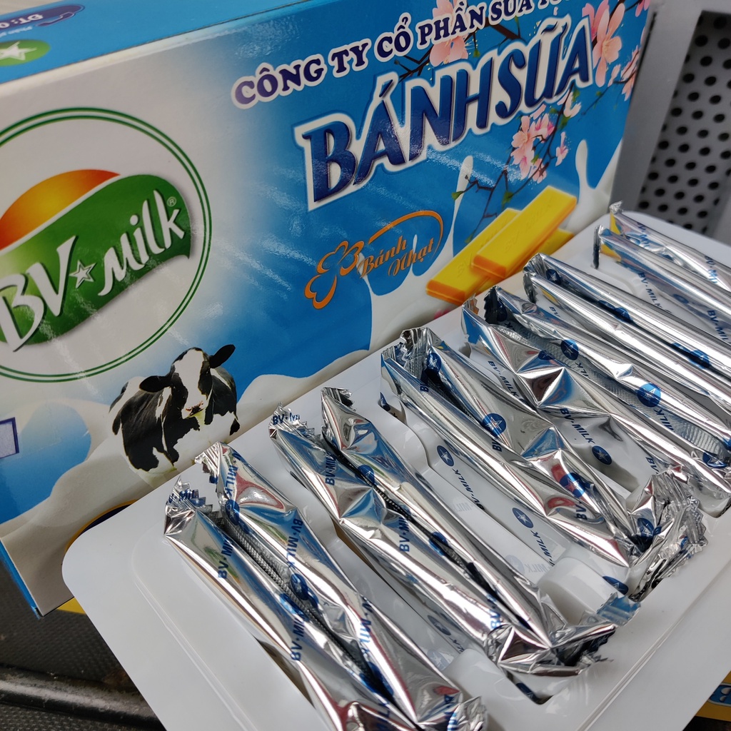 Bánh Sữa Nhạt Nguyên Chất BVMILK Ba Vì