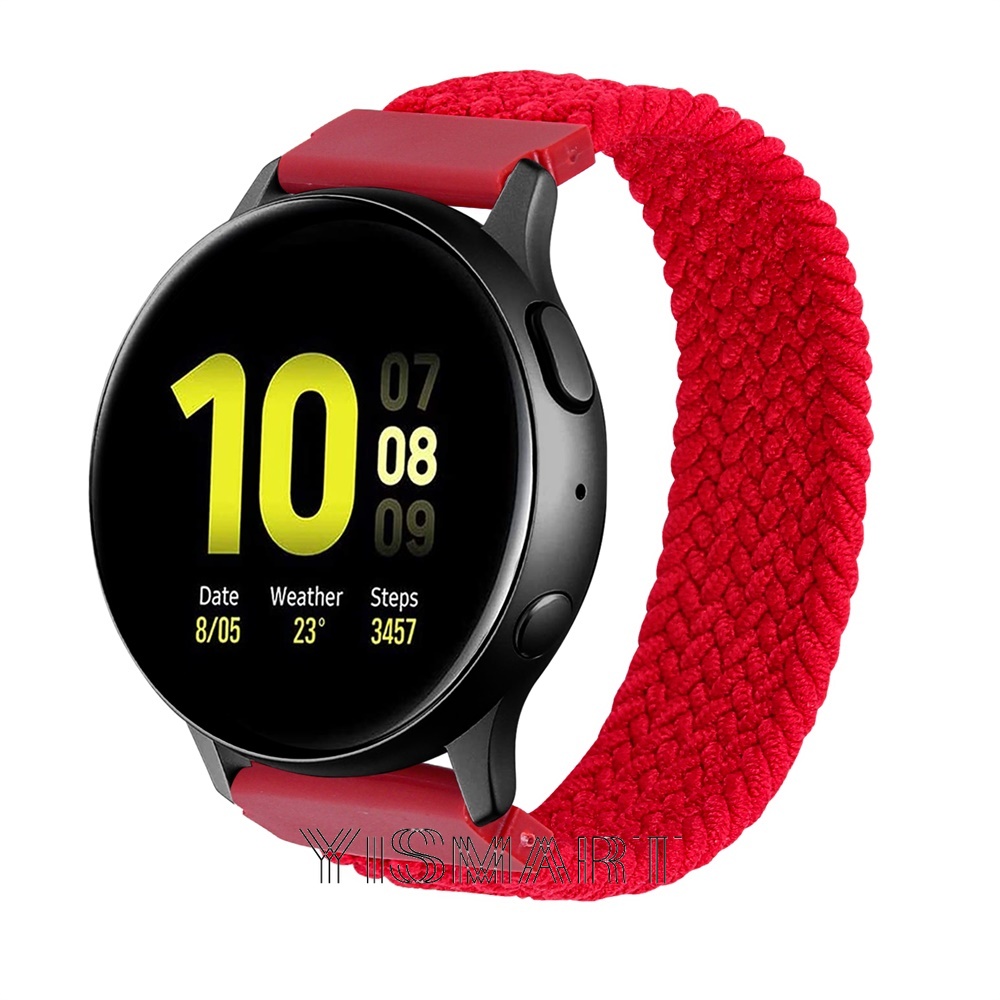 Dây Đeo Nylon 20mm 22mm Cho Đồng Hồ Thông Minh Samsung Galaxy Watch 3 Active 2 Gear S3 Huawei Gt2 Amazfit