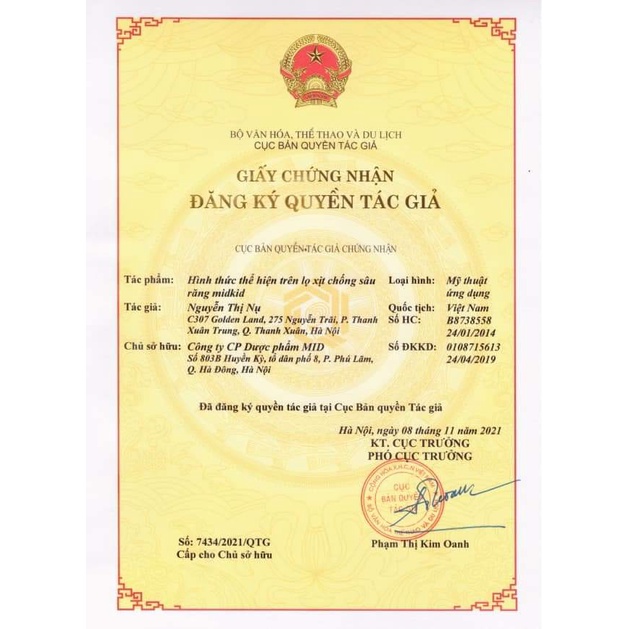 Xịt chống sâu răng midkid cho bé từ 1 tuổi trở lên,  tặng kèm quà cho bé