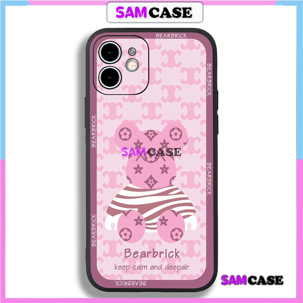 Ốp lưng iPhone 6/6s/7/8/X/XS/11/12/13 Pro Plus Max viền vuông chống sốc chống bẩn bảo vệ camera silicon mềm Bea 2324