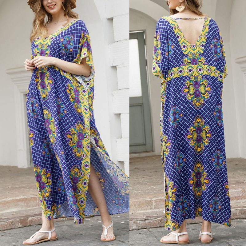 Áo Choàng Đi Biển Dáng Rộng Thời Trang Quyến Rũ Cho Nữ