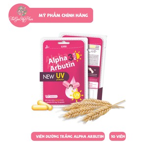Viên dưỡng trắng bổ sung chất " Chống Tia UV " Alpha Arbutin 3PLUS NEW UV PROTECTION