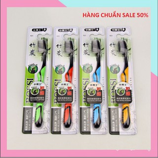 [Gía Sập Sàn]Bàn chải đánh răng BOSSI , bàn chải than tre hoạt tính an toàn tuyệt đối ( KHÔNG CHỌN MÀU )