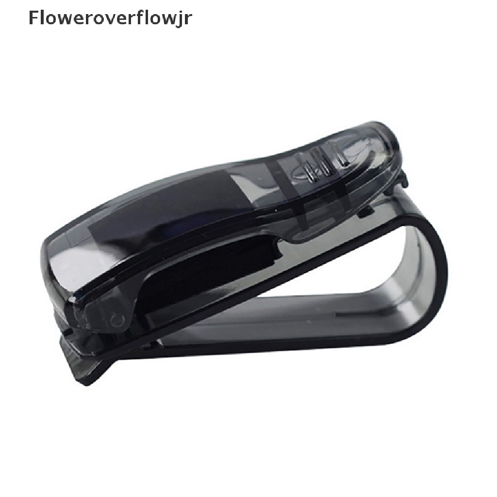 Giá Đỡ Mắt Kính / Bút / Mắt Kính Gắn Tấm Che Nắng Xe Hơi Bằng Abs Tiện Dụng