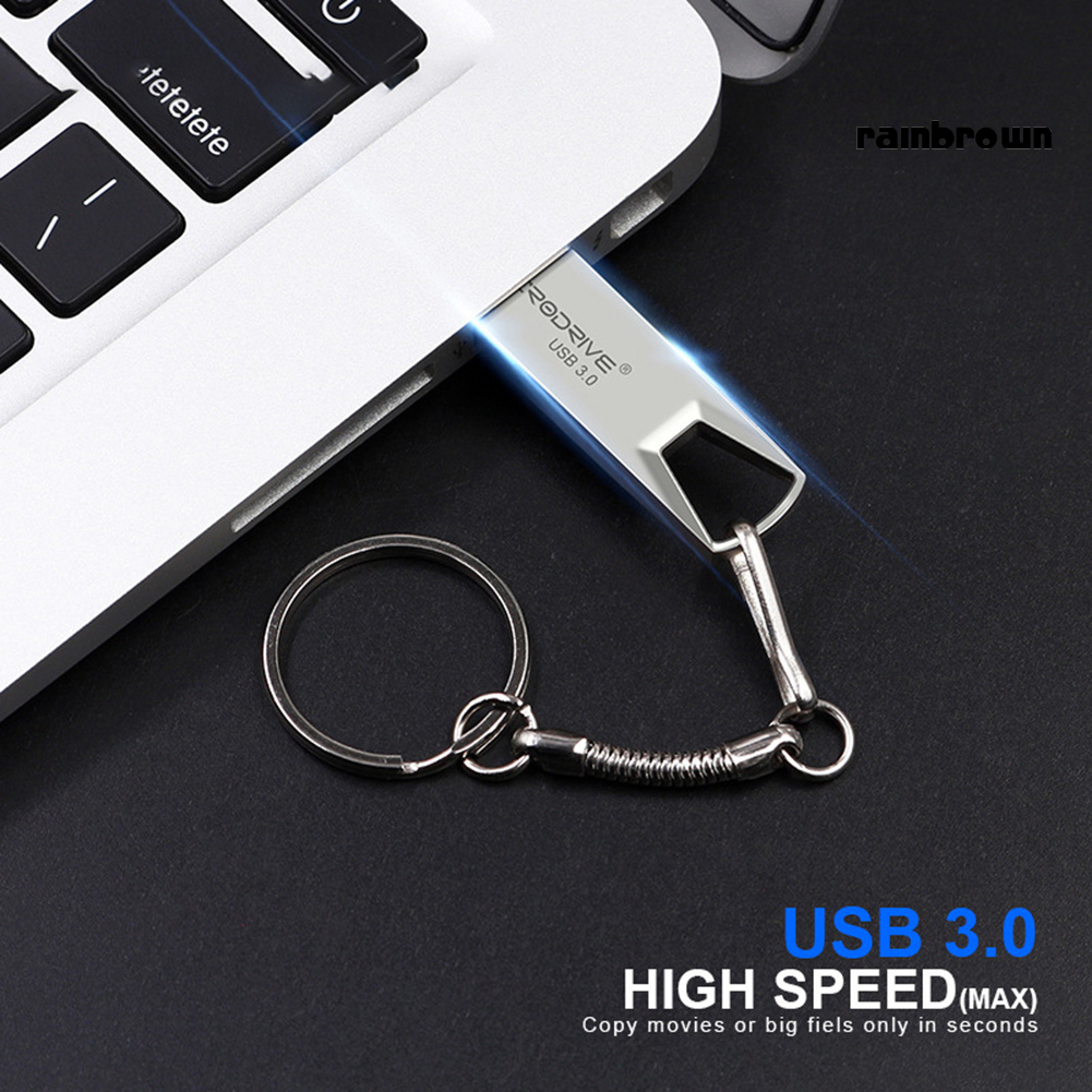 Portable 1/2TB USB 3.0 Flash Drive U Disk Memory Stick with Key Ring Holder /RXDN/