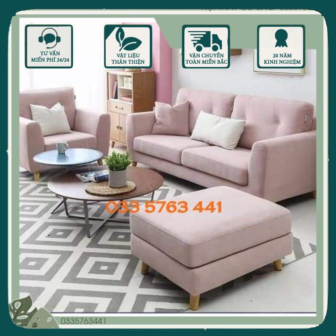 GIÁ GỐC - Sofa phòng khách hiện đại giá tại xưởng -  ghế sôfa góc L kích thước 2m2 x 1m4