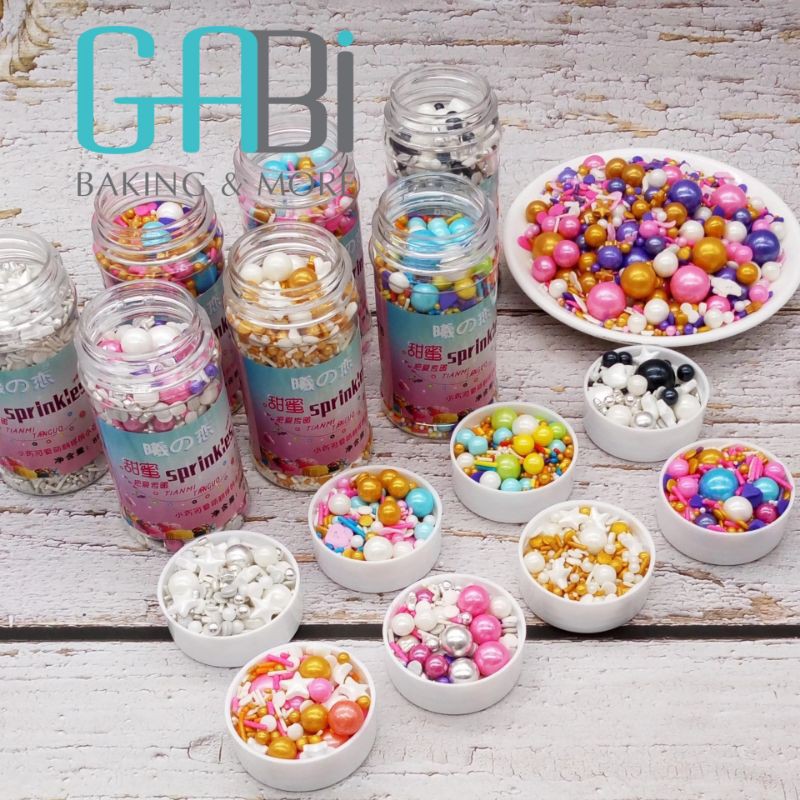 Hạt rắc màu trang trí bánh 50g
