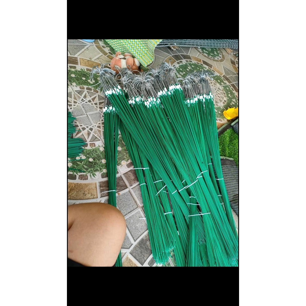 10 Moc kẽm bọc nhựa treo lan dài 1m2