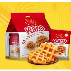 Bánh Trứng Tươi Chà Bông Karo Hộp 6 gói