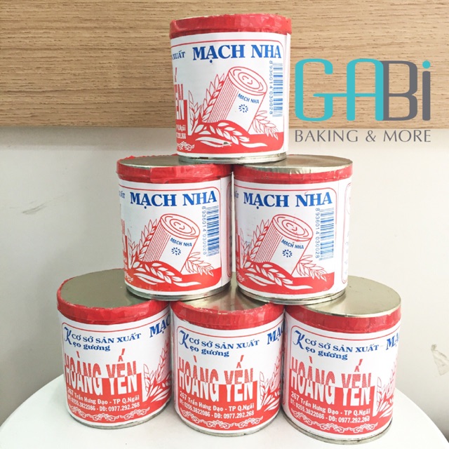 [Mã 77FMCGSALE1 giảm 10% đơn 250K] Mạch nha nếp Hoàng Yến-Quảng Ngãi 400g