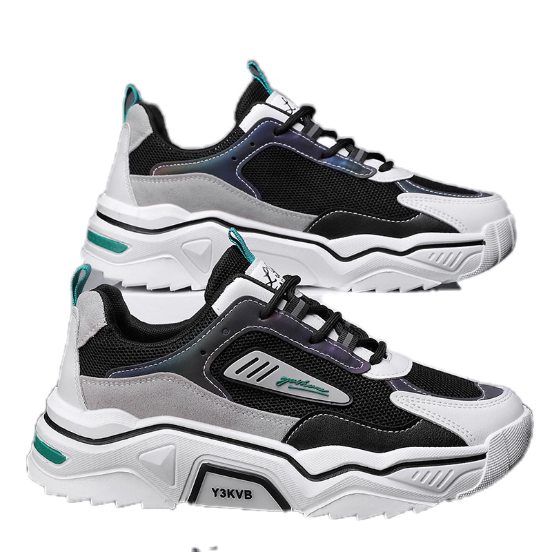 Giày sneaker nam phong cách thể thao Y3 độn đế tăng chiều cao thời trang ulzzang Hàn Quốc TH-63