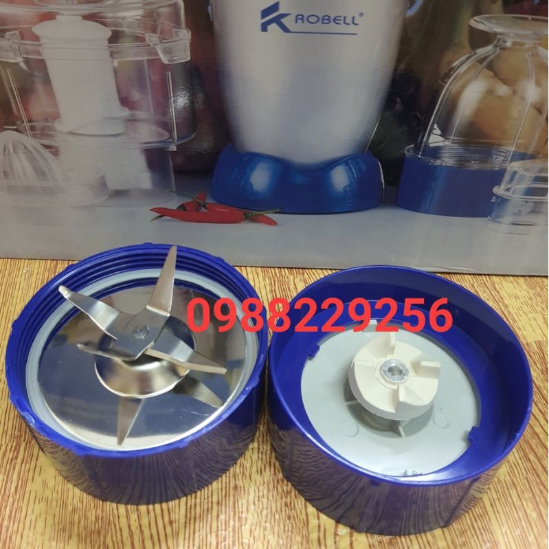 Bộ dao xay khô, xay thịt, xay sinh tố máy xay đa năng