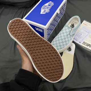 GIÀY VAN.S CARO BLUE CHECKBOT 1:1 SC ( FULL BOX + FREE SHIP )