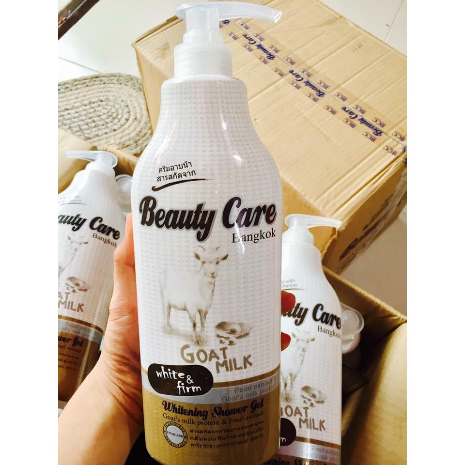 (MẪU MỚI) Sữa tắm Dê Beauty Care Thái Lan 1100ml