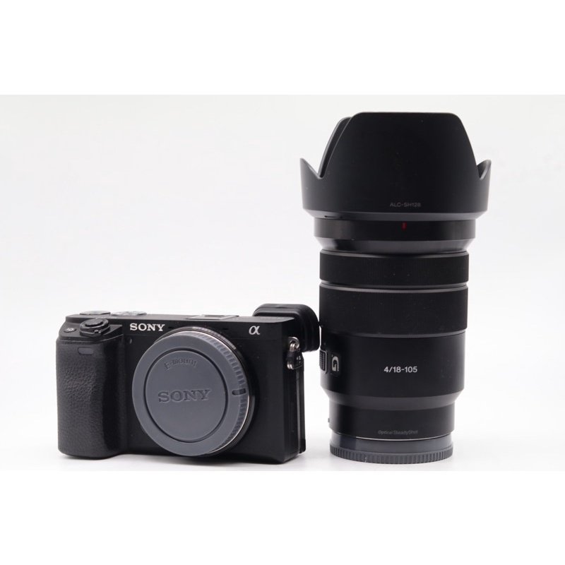 Máy ảnh Sony A6400 + Ống kính Sony E PZ 18-105mm f/4 G OSS