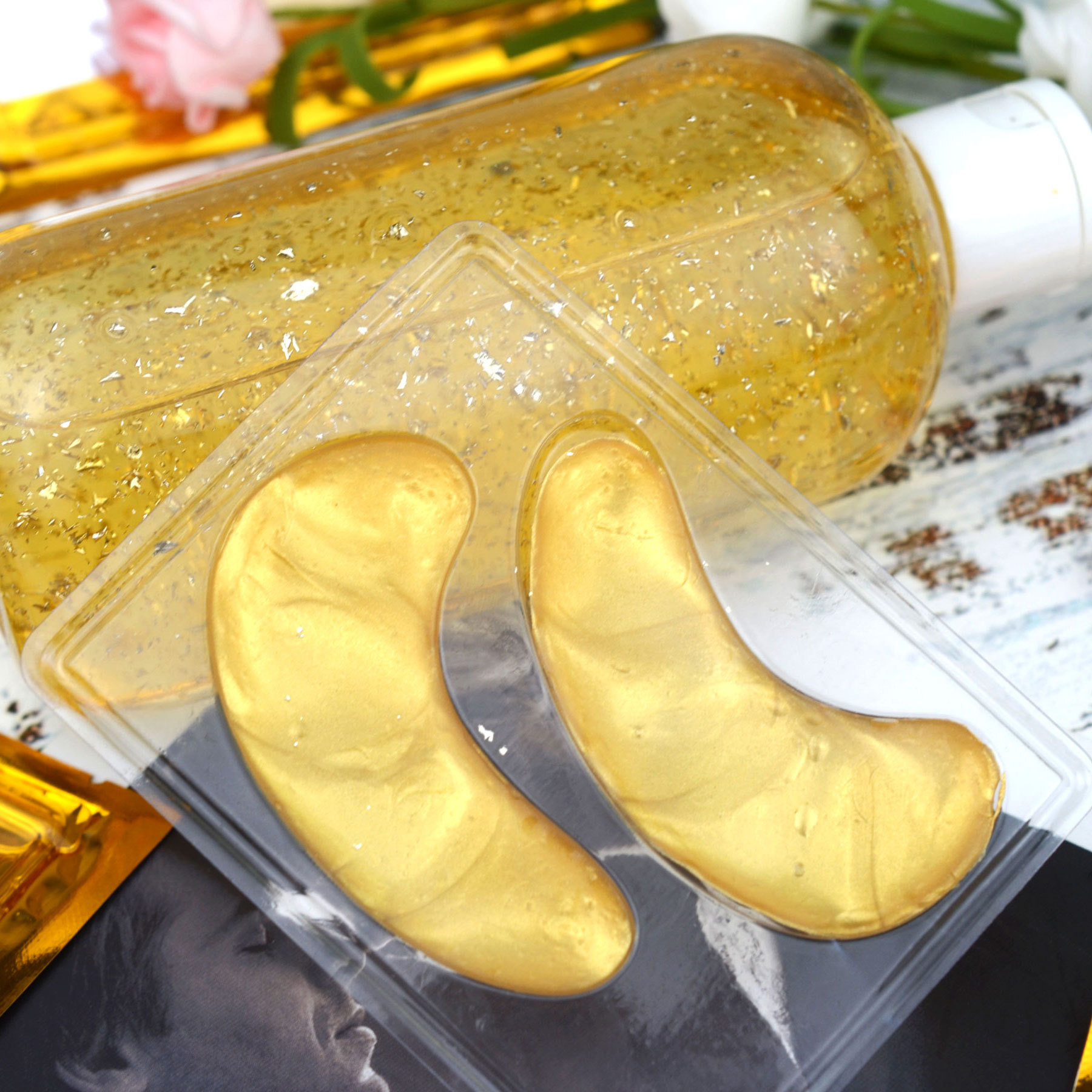 Mặt Nạ Mắt Collagen Vàng 24k Giúp Dưỡng Ẩm Hiệu Quả | BigBuy360 - bigbuy360.vn
