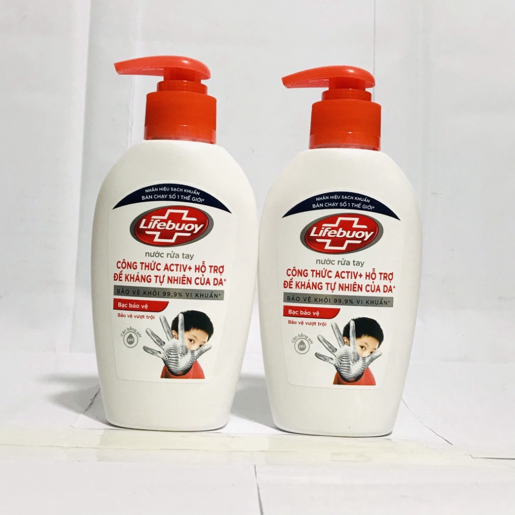 Nước rửa tay Lifebuoy chai 180g