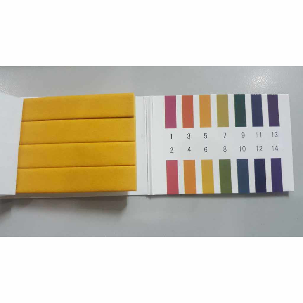 1 TỆP  GIẤY QUỲ TÍM ĐO ĐỘ pH 1-14 NEWSTAR CHÍNH HÃNG - GIẤY ĐO pH - GIẤY QUỲ