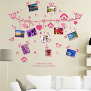 Decal dân tường day khung ảnh