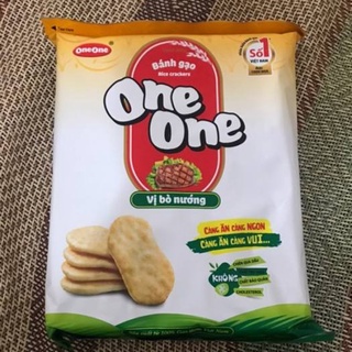 Bánh gạo one one vị bò nướng gói 150g