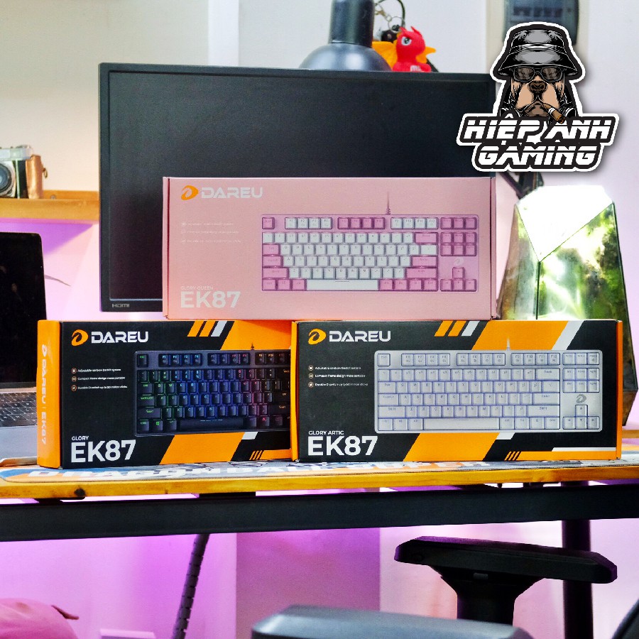 Bàn phím cơ gaming Dareu EK87 | Hàng chính hãng bảo hành 24 tháng