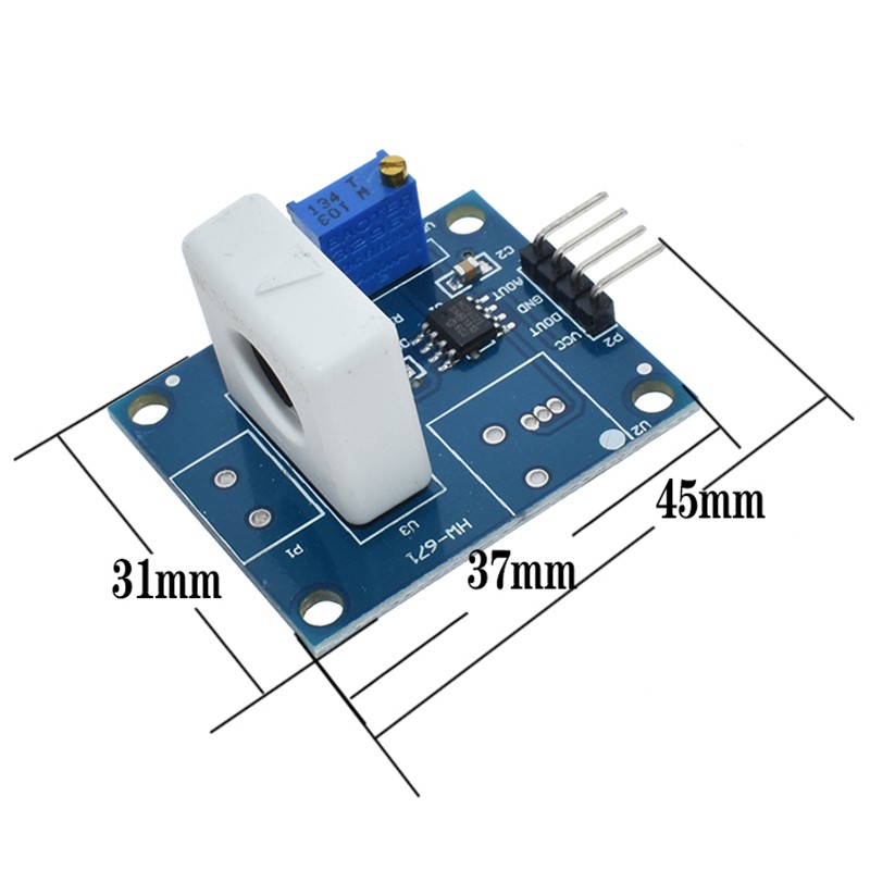 Dc Mô Đun Cảm Biến Dòng Điện wcs1800 5v 35a