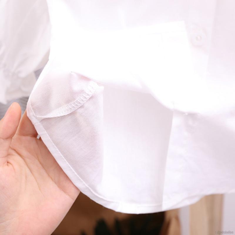 Áo sơ mi trẻ em nhỏ xinh tay dài