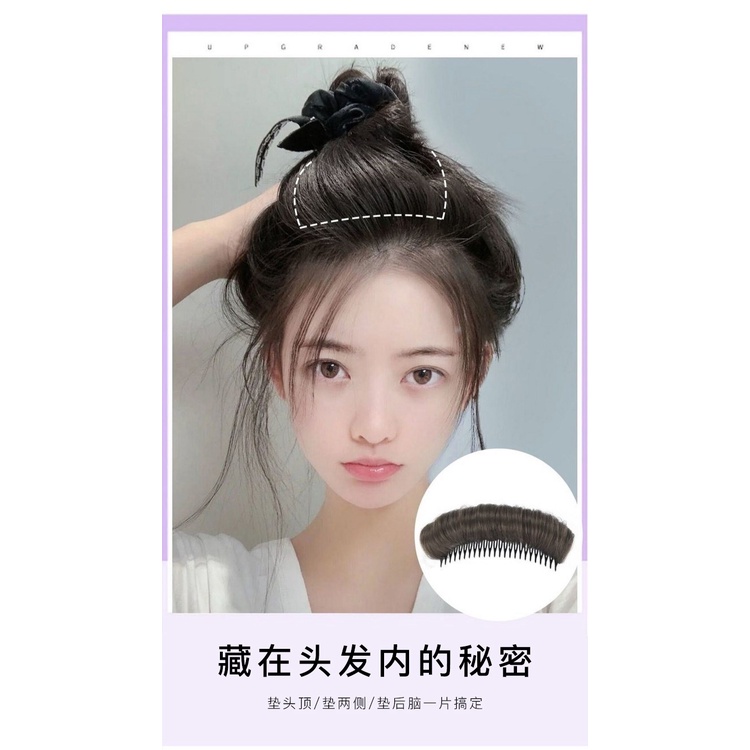 Bộ Tóc Giả Phồng Vô Hình Phong Cách Hàn Quốc Thời Trang
