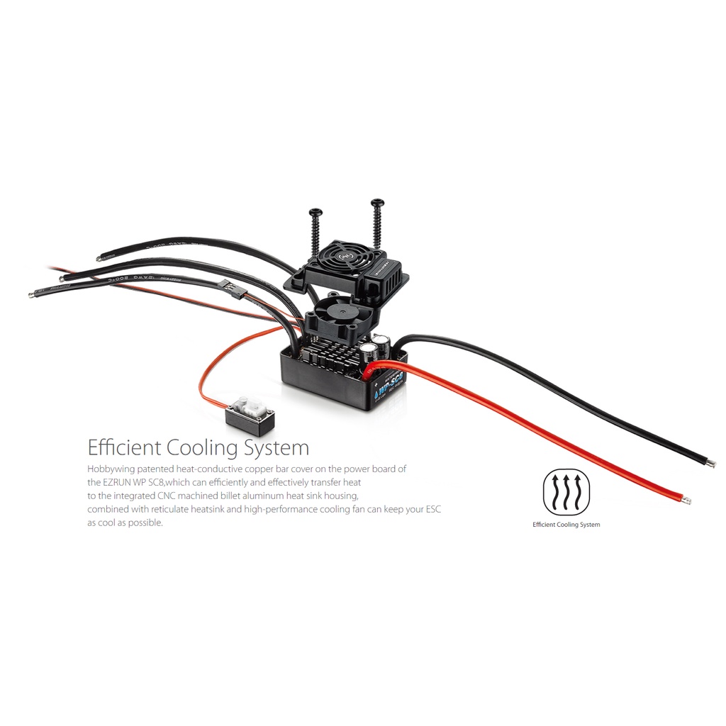 Điều tốc ESC HOBBYWING SC8 120A brushless không chổi than