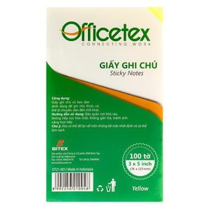 Giấy Ghi Chú Officetex Nhiều Kích Thước