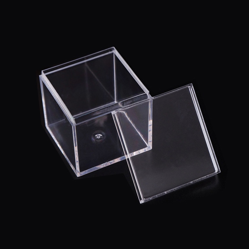 1 Hộp Nhựa Trong Suốt Đựng Trang Sức 5.5cm
