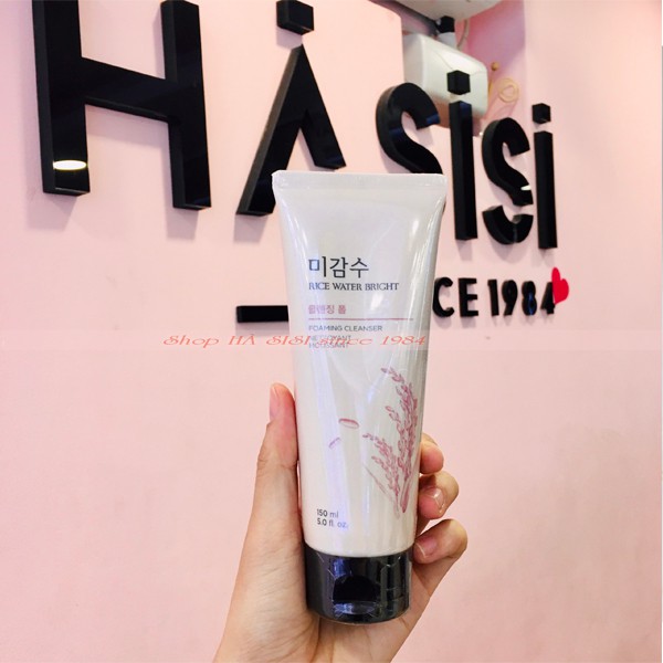 Sữa Rửa Mặt Chiết Xuất Gạo - Rice Water Bright Foaming Cleanser 150ml (Không Hạt)