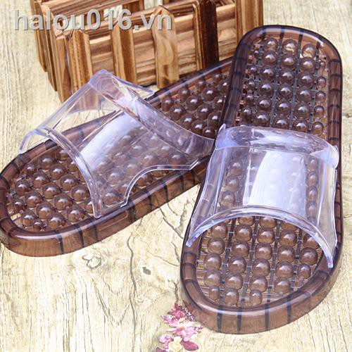 Dép đi trong phòng tắm chống trượt kiểu hạt pha lê phong cách Hàn Quốc tiện lợi