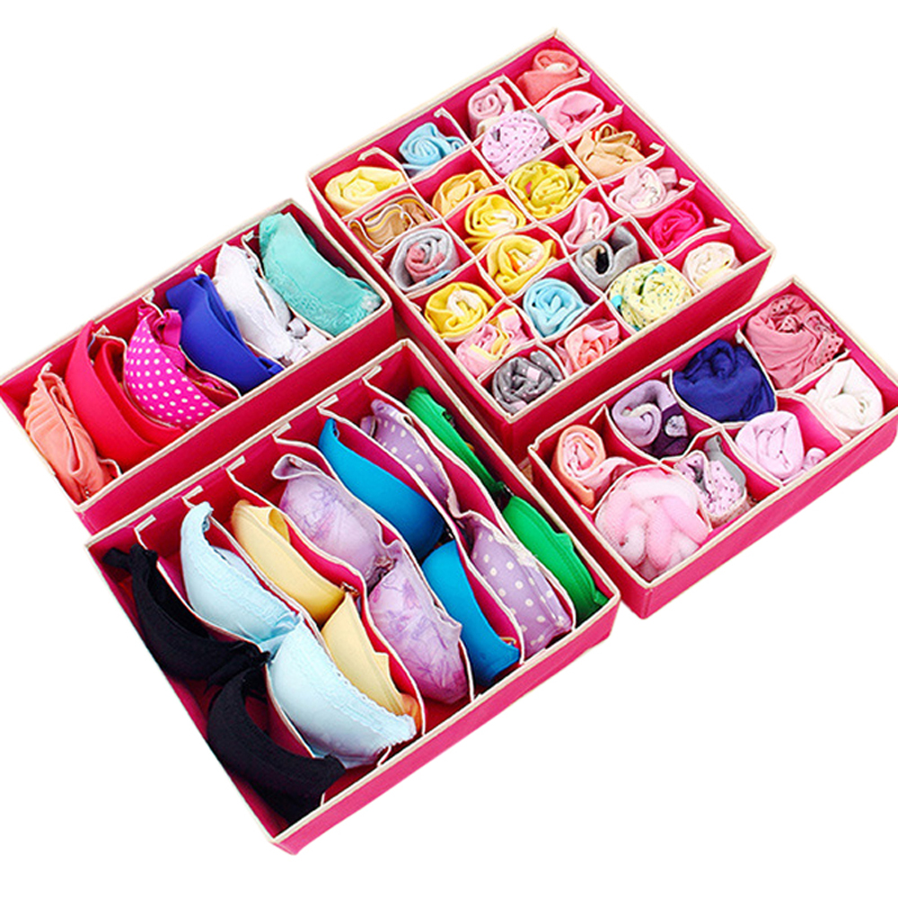 1 / 4 Ngăn Đựng Vớ, Đồ Lót Tiện Lợi