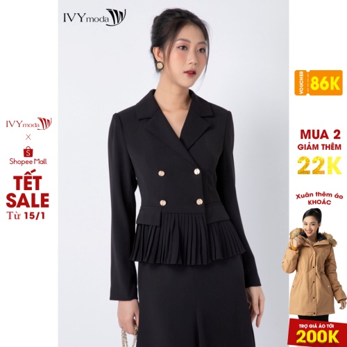 Áo vest nữ dáng peplum IVY moda MS 67M6904 thumbnail