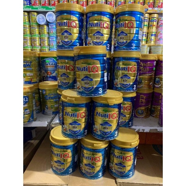 [Mẫu mới] Sữa bột Nuti IQ Gold 3⚡Nutifood⚡Lon 900g cho bé từ 1- 2 tuổi, phát triển não bộ- chiều cao, tăng cân khỏe mạnh