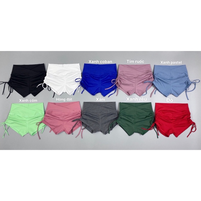 QUẦN ĐÙI RÚT DÂY CẠP CHÉO SIÊU QUYẾN RŨ